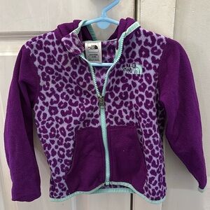 Baby girl North Face fleece